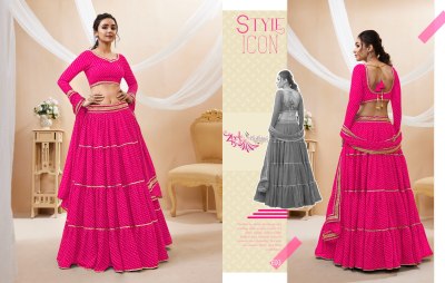 Lavish vol 1 by Zeel Clothing Fancy Georgette Flared lehenga choli catalogue at affordable rate lehenga choli catalogs