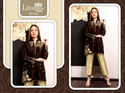 Laxuria Trendz Launch d no 1316 Special Winter Collection  readymade co ord set at wholesale rate readymade suit catalogs