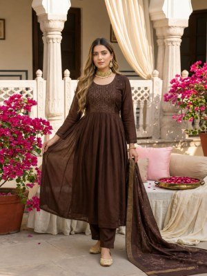 Lee Mal Chanderi Kurti Pant with Gicha Silk Dupatta Set kurti pant with dupatta Catalogs
