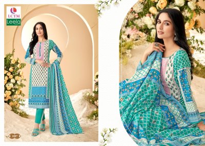 Leela by Anya unstitched printed fancy dress material catalogue at affordable rate dress material catalogs