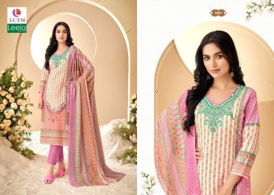 Leela by Anya unstitched printed fancy dress material catalogue at affordable rate dress material catalogs