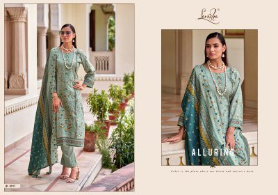 Levisha Madhubala Vol 8 Pakistani Style Lawn Cotton Suit with Embroidered Top, Dyed Cotton Bottom And Mal Mal Printed  Dupatta Wholesale pakistani suit catalogs