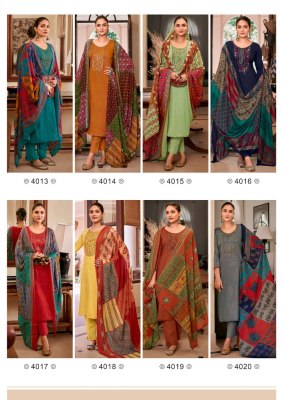 Levisha by panihari zam cotton heavy embroidered printed unstitched suit catalogue at low rate salwar kameez catalogs