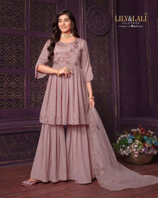 Lily And Lali Eminent Vol 2 Exclusive Premium Collection Kurti Dupatta With Chiffon Gharara Collection  kurtis catalogs