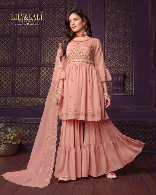 Lily And Lali Eminent Vol 2 Exclusive Premium Collection Kurti Dupatta With Chiffon Gharara Collection  kurtis catalogs