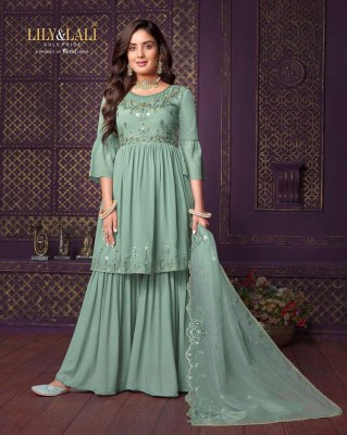 Lily And Lali Eminent Vol 2 Exclusive Premium Collection Kurti Dupatta With Chiffon Gharara Collection  kurtis catalogs