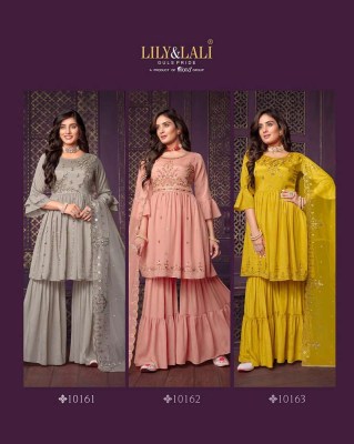 Lily And Lali Eminent Vol 2 Exclusive Premium Collection Kurti Dupatta With Chiffon Gharara Collection  kurtis catalogs