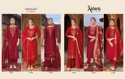 Lily And Lali Karwa Exclusive Karwa Chouth Special Readymade Kurti catalogue wholesale Rate   kurtis catalogs