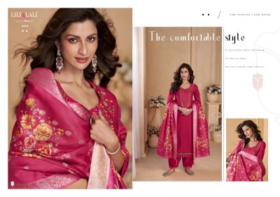 Lily And Lali Khwab Premium Collection Kurti Pant Dupatta Set Collection  readymade suit catalogs