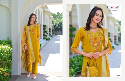 Lily And Lali Rubab Vol 2 Exclusive Premium Collection Kurti Pant Dupatta Set Kurti catalogue  readymade suit catalogs
