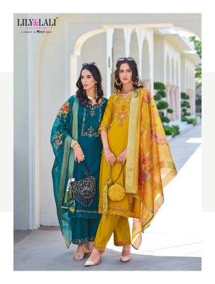 Lily And Lali Rubab Vol 2 Exclusive Premium Collection Kurti Pant Dupatta Set Kurti catalogue  readymade suit catalogs