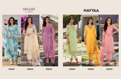 Lily and lali by Navya launch premium embroidered readymade suit catalogue at low rate readymade suit catalogs
