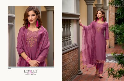 Lily and lali by bella presenting full handwork silk readymade designer  suit catalog at wholesale price kurtis catalogs