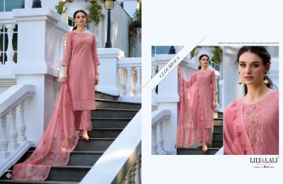 Lily and lali by chikankari vol 3 present chanderi silk with handwork readymade suit catalogue at wholesale price readymade suit catalogs