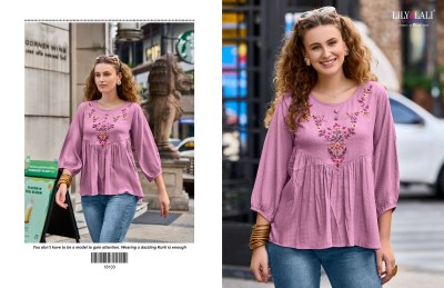 Lily and lali by melody 4 fancy viscose rayon western wear top- catalogue at low rate western wear catalogs