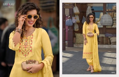 Lily and lali presenting Afghani 3 milan silk embroidered designer readymade suit catalogue at low rate readymade suit catalogs