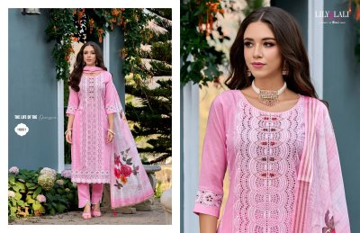 Lily lali by Cotton carnival cambric cotton schiffli work readymade suit catalogue at low rate readymade suit catalogs
