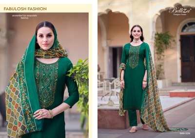 Lovina vol 3 by belliza fancy plain with embroidered unstitched dress material catalogue salwar kameez catalogs