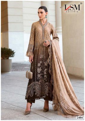 Lsm Parian Dream Vol 24 Karachi Dress Material  Heavy Lawn Cotton pakistani suit catalogs