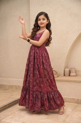 Lucaya Kids Vol 1 Heavy Rayon Fully Flared Anarkali Gown readymade suit catalogs