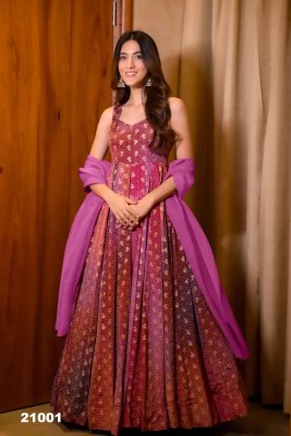 Lucaya vol 21 by Lucaya Heavy air tex Chinon Flair Gown Catalogue at low price Amavi