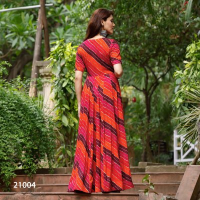 Lucaya vol 21 by Lucaya Heavy air tex Chinon Flair Gown Catalogue at low price gown catalogs