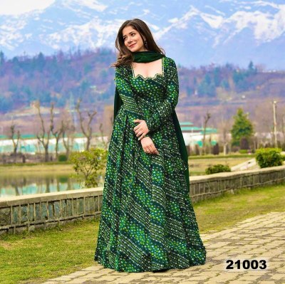 Lucaya vol 21 by Lucaya Heavy air tex Chinon Flair Gown Catalogue at low price gown catalogs