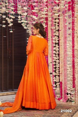 Lucaya vol 21 by Lucaya Heavy air tex Chinon Flair Gown Catalogue at low price gown catalogs