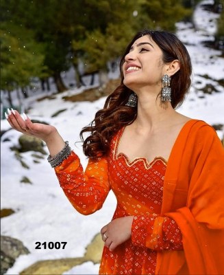 Lucaya vol 21 by Lucaya Heavy air tex Chinon Flair Gown Catalogue at low price gown catalogs