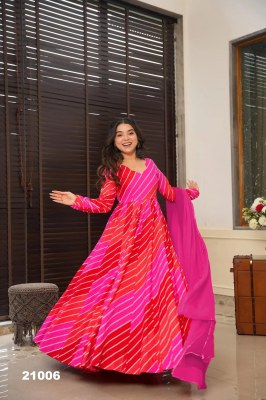 Lucaya vol 21 by Lucaya Heavy air tex Chinon Flair Gown Catalogue at low price gown catalogs