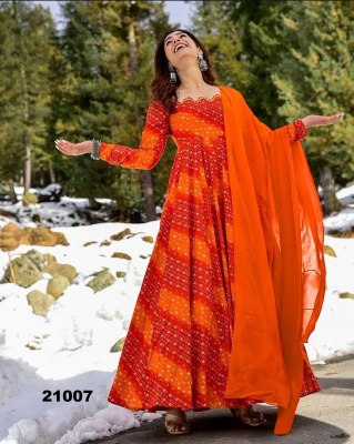 Lucaya vol 21 by Lucaya Heavy air tex Chinon Flair Gown Catalogue at low price gown catalogs