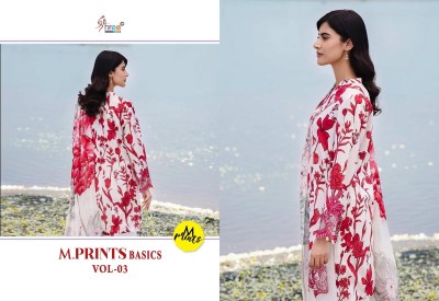 M Print Basics vol 3 by Shree fab Pure Cotton Exclusive unstitched suit catalogue at low price dress material catalogs