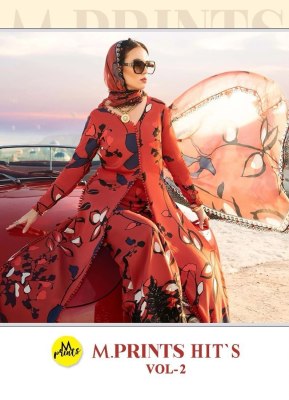 M prints by hits vol 02 pure reyon printed with embroidered salwar kameez catalogue at wholesale price Amavi