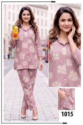 MAYRA Vol-2 Liva Rayon 22KG Designer Kurti Pant 2-Piece Set with Pocket kurtis catalogs