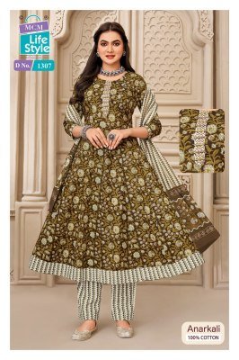 MCM ANARKALI VOL-13 Heavy Cotton Printed Anarkali Suit  fancy Anarkali suit catalogs