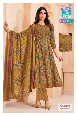 MCM Anarkali Vol-12 Heavy Cotton Printed Anarkali Kurti Pant with Dupatta fancy Anarkali suit catalogs
