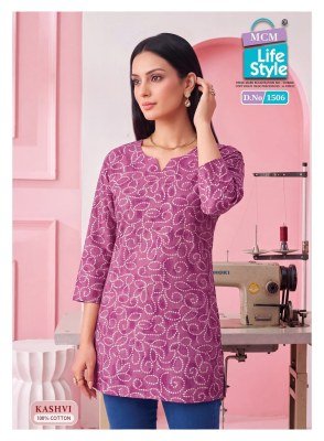 MCM Kashvi Vol-15 Short Tops Printed Collection 