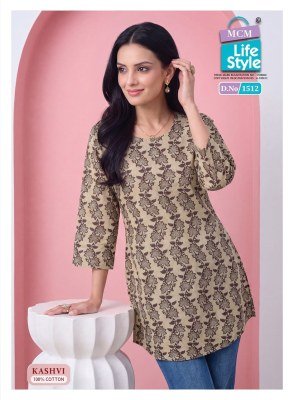 MCM Kashvi Vol-15 Short Tops Printed Collection kurtis catalogs