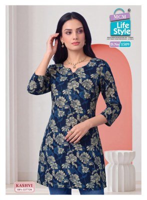 MCM Kashvi Vol-15 Short Tops Printed Collection kurtis catalogs