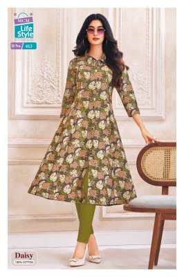 MCM Life Style Daisy Vol 04 Bulk A-Line Kurtis kurtis catalogs