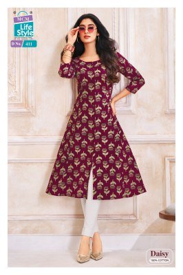 MCM Life Style Daisy Vol 04 Bulk A-Line Kurtis kurtis catalogs
