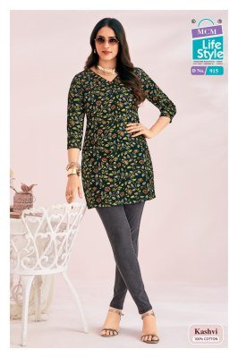 MCM Life Style Kashvi Vol 9 Fancy Pure Cotton Short Tops New Arrival kurtis catalogs
