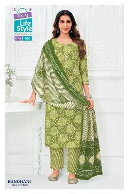 MCM Lifestyle Bandhani Kurti Pant with Dupatta Set kurti pant with dupatta Catalogs