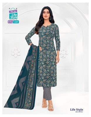 MCM Lifestyle Vol 16 Kurti Pant With Dupatta Cotton catalogs pcs wholesale rate  kurti pant with dupatta Catalogs