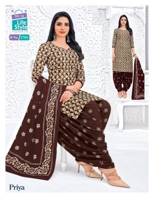 MCM Priya Vol 27 Women s Patiala Suit Set  Pure Cotton Printed Top  Bottom And Dupatta Wholesale kurtis catalogs