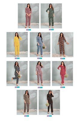 MCM TAANVI Vol-3 Pure Cotton Printed 2-Piece Co-Ord Set co ord set catalogs