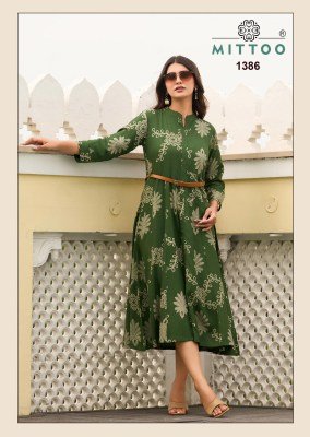 MITTOO Belt Vol-28 Rayon Print Kurti kurtis catalogs