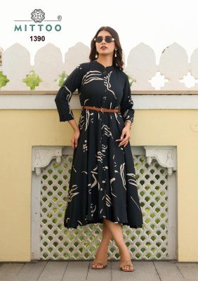 MITTOO Belt Vol-28 Rayon Print Kurti kurtis catalogs