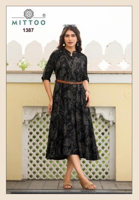 MITTOO Belt Vol-28 Rayon Print Kurti kurtis catalogs