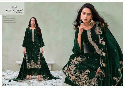 MUMTAZ ARTS MAAHI Velvet Bottom Edition Dress Material dress material catalogs